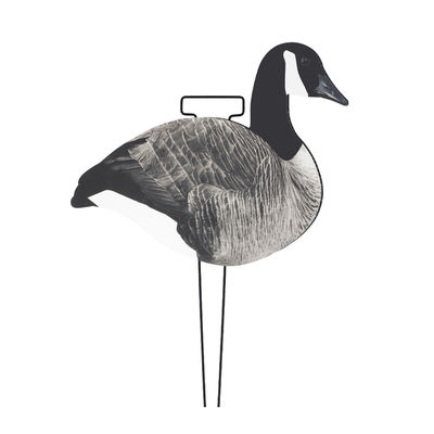 Custom Plastic PP Lifelike goose silhouette decoys Anti Reflective canada goose decoys