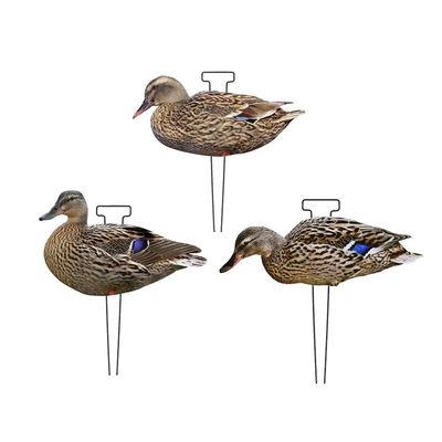 Silhouette Mallard Drake Hen Hunting Decoy 43x26CM 45x22CM 48x18CM Light Weight