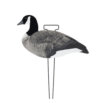 Grey Canada Snow Goose Hunting Decoy With Flocked Head Upright Or Feeder Body Style