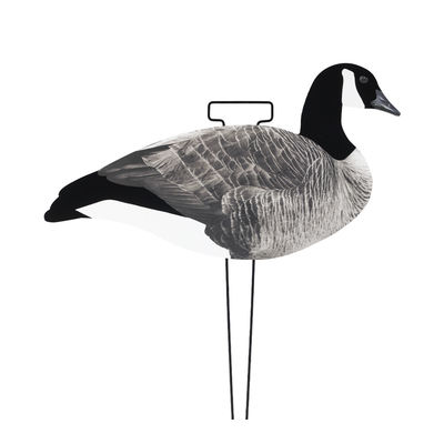 Upright Feeder 3D Silhouette Goose Hunting Decoy 5mm Thickness 1200g PP Board Black