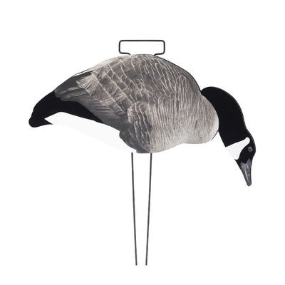Upright Feeder 3D Silhouette Goose Hunting Decoy 5mm Thickness 1200g PP Board Black