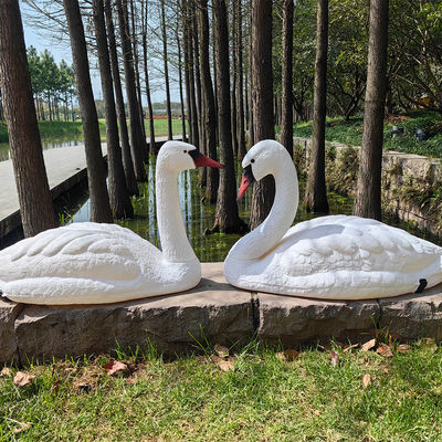Rester Body Style Hunting Decoy Lifelike Plastic Life Size Swan Decoy for Geese Hunting