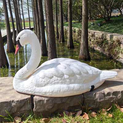Rester Body Style Hunting Decoy Lifelike Plastic Life Size Swan Decoy for Geese Hunting