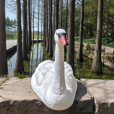 Rester Body Style Hunting Decoy Lifelike Plastic Life Size Swan Decoy for Geese Hunting