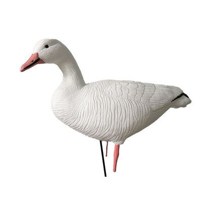 76x23x23cm EVA Foam Floating Snow Goose Decoys Full Body Customized For Hunting