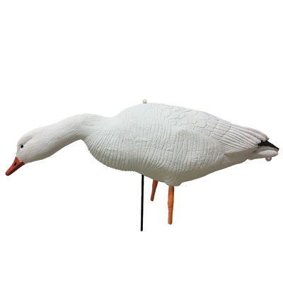76x23x23cm EVA Foam Floating Snow Goose Decoys Full Body Customized For Hunting