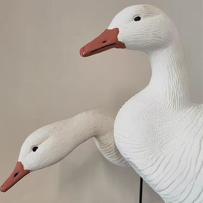 76x23x23cm EVA Foam Floating Snow Goose Decoys Full Body Customized For Hunting