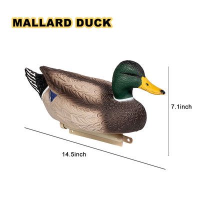 Floating Realistic Motorized Duck Hunting Decoy With EVA Plastic Material 350g Weight
