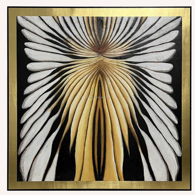 Framed Hand Painted Modern Abstract Canvas Art Oil Painting Living Room Decor