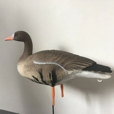 350g Real Like Size Specklebelly Goose Decoys Full Body Floating For Hunting