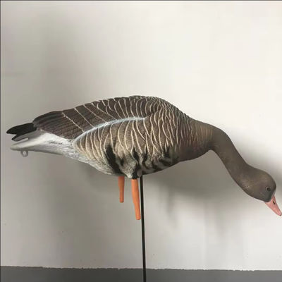 350g Real Like Size Specklebelly Goose Decoys Full Body Floating For Hunting