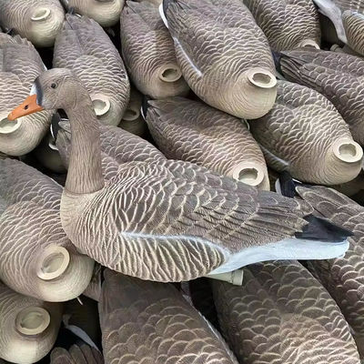 350g Real Like Size Specklebelly Goose Decoys Full Body Floating For Hunting