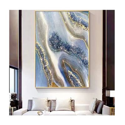 3D Abstract Oil Handmade Canvas Wall Art Painting Framed Luxury for Wall Decor