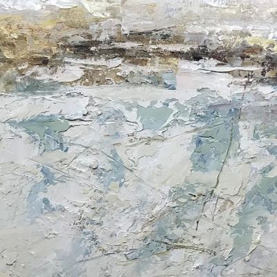 Contemporary Large Hand Painted Abstract Oil Painting on Canvas for Living Room Print Method 6 color Subjects LANDSCAPE