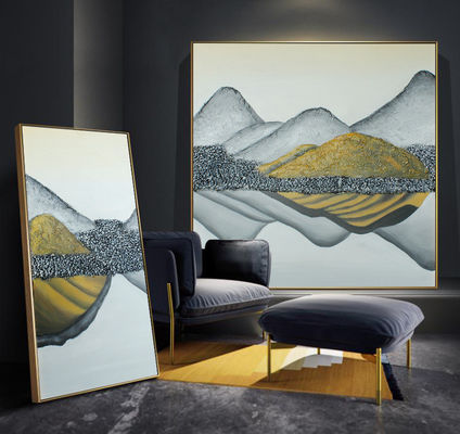 Custom Handmade Painting Wall Art Printing on Canvas for Living Room Decor Customized Size Accepted