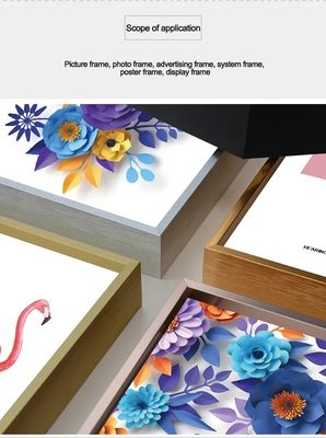 Customized Logo Plastic Picture Frame Wall Art Frame Moulding For Home Decor