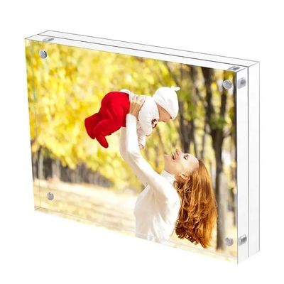 Digital Printing Clear Glass Picture Decoration Frame Double Sided For Still Life Decor