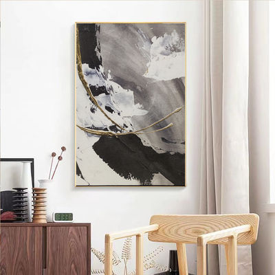 Customized Abstract Colorful Oil Painting 3D Stereoscopic Texture Painting for Modern Living Room Decoration