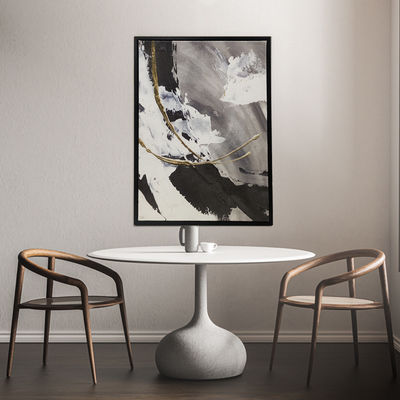 Customized Abstract Colorful Oil Painting 3D Stereoscopic Texture Painting for Modern Living Room Decoration