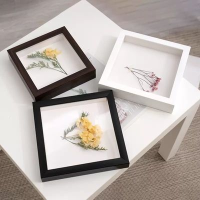 Personalized Mdf Wooden Small Picture Frames Tabletop Home Decor Customized Size