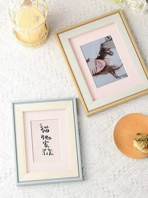 Multi Color Small Painting Frames Nail Free Photo Frames For Home Office Hotel Decor