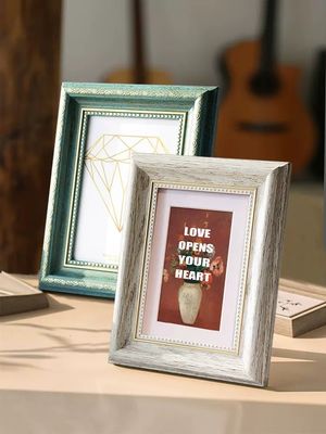 Multi Color Small Painting Frames Nail Free Photo Frames For Home Office Hotel Decor