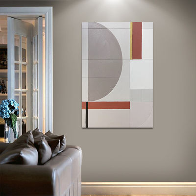 8 Color Print Method Hand Painted Colorful Textured Artwork Modern Oversize Abstract Wall Hanging Decor For The Living Room