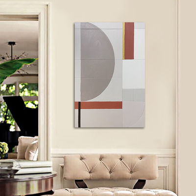 8 Color Print Method Hand Painted Colorful Textured Artwork Modern Oversize Abstract Wall Hanging Decor For The Living Room