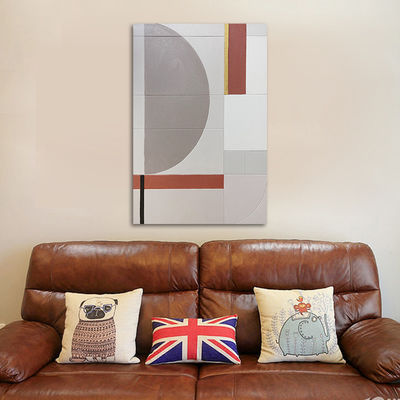 8 Color Print Method Hand Painted Colorful Textured Artwork Modern Oversize Abstract Wall Hanging Decor For The Living Room