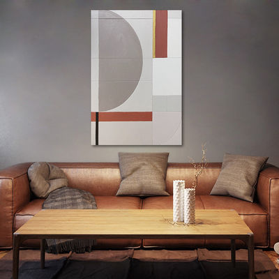 8 Color Print Method Hand Painted Colorful Textured Artwork Modern Oversize Abstract Wall Hanging Decor For The Living Room