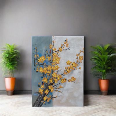 Modern Home Decor Oil Painting Landscape Abstract Textured Canvas Wall Hanging Artwork