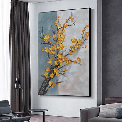 Modern Home Decor Oil Painting Landscape Abstract Textured Canvas Wall Hanging Artwork