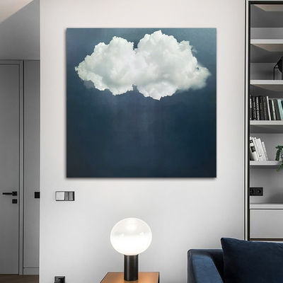 Support Base Canvas Modern Style Hand Painted Landscape Oil Painting for Interior Home Decor Customized Size Accepted