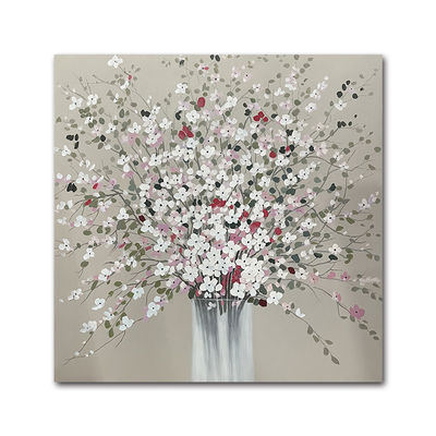 Modern Textured Canvas Oil Painting Handpainted Canvas Wall Art Customized Size Accepted