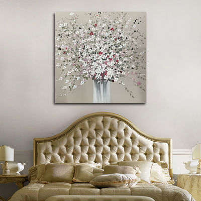 Modern Textured Canvas Oil Painting Handpainted Canvas Wall Art Customized Size Accepted