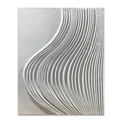 100% Handmade White Artist Painting Engraving Craft for Interior Art Wall Decorations