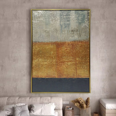 Modern Style Hand Painted 3d Relief Painting Acrylic Painted Oil Painting on Handmade Textured Canvas