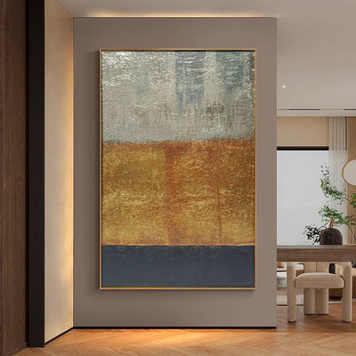 Modern Style Hand Painted 3d Relief Painting Acrylic Painted Oil Painting on Handmade Textured Canvas