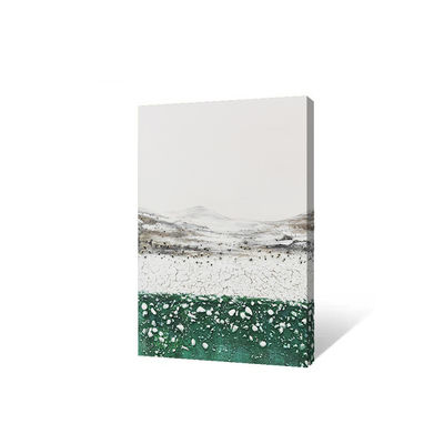 Medium Oil Painting Modern Home Decoration Thick Stone Landscape Abstract Hand Painted Wall Hanging Decor 3D Relief