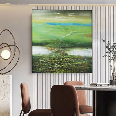 Hand Painted Abstract Flower Oil Painting Colorful Wall Art Decor Canvas Handmade Decoration Painting Customized Size Accepted