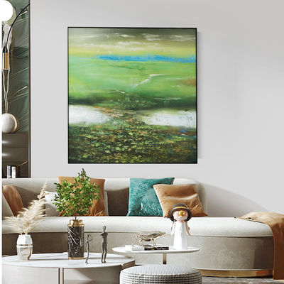 Hand Painted Abstract Flower Oil Painting Colorful Wall Art Decor Canvas Handmade Decoration Painting Customized Size Accepted
