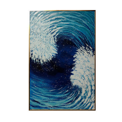 Modern Hanging Painting Abstract 3D Artwork Thick Textured Hand-painted Decoration Painting for Your Space Enhancemen