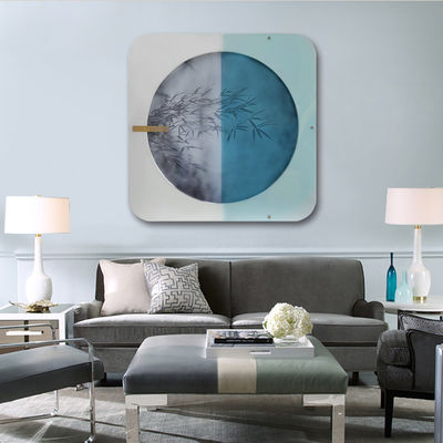 OEM ODM 3D Mixed Media Painting Abstract Wall Art Painting For Living Room Decor