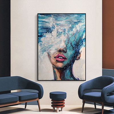 Hand Painted Abstract Portrait Canvas Art Wall Decorations Modern Textured Canvas Classical Oil Painting LANDSCAPE