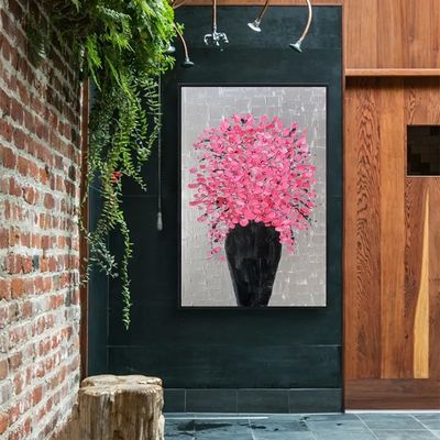 Customized Abstract Art Oil Painting Hand-Painted Thick Texture Abstract Knife Painting on Canvas for Modern Home Decor