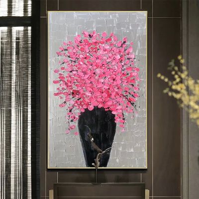 Customized Abstract Art Oil Painting Hand-Painted Thick Texture Abstract Knife Painting on Canvas for Modern Home Decor