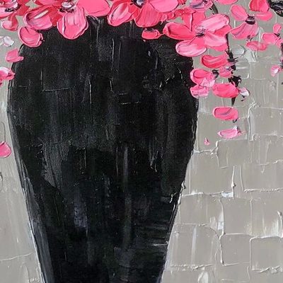 Customized Abstract Art Oil Painting Hand-Painted Thick Texture Abstract Knife Painting on Canvas for Modern Home Decor