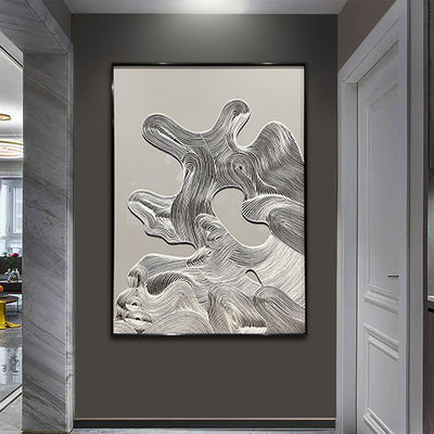LANDSCAPE Subjects Home Decorative Relief Geometryczny Painting Wall Art 3D Abstract Texture Mural Hand Painted Knife Oil Painting