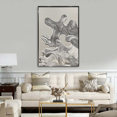LANDSCAPE Subjects Home Decorative Relief Geometryczny Painting Wall Art 3D Abstract Texture Mural Hand Painted Knife Oil Painting