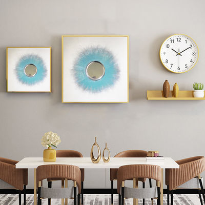 Hand Painted Landscape Custom Modern Textured Canvas Oil Painting 3D Relief Geometryczny Painting Abstract Modern Handmade